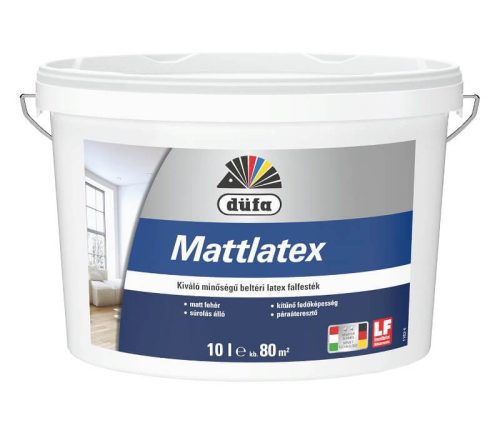 Düfa Mattlatex beltéri matt fehér latexfesték